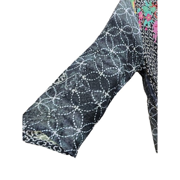 Johnny Was Size XS Cupra Rayon Tunic Boho Hippie Designer - Picture 2 of 6